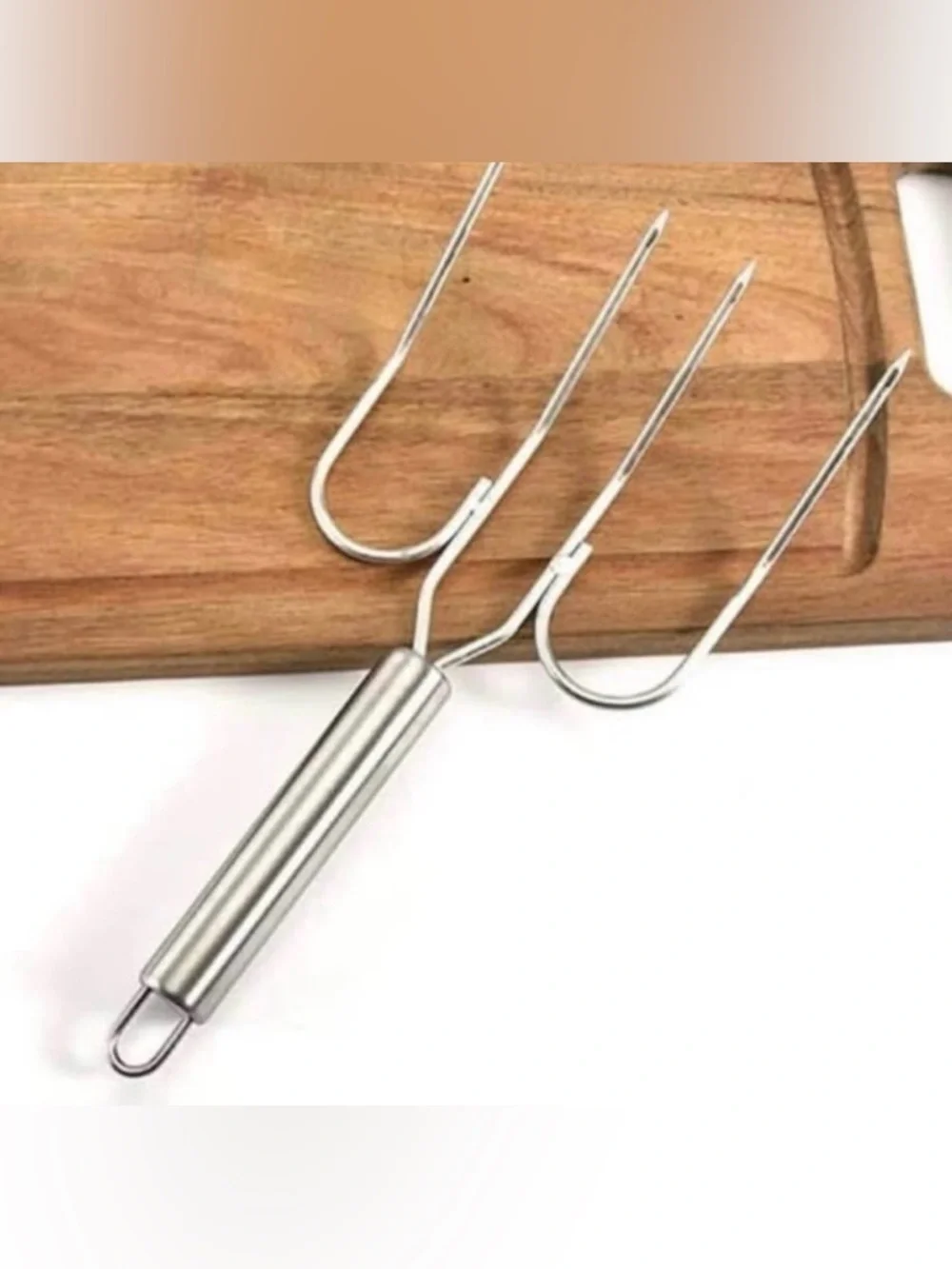 RSVP Endurance Stainless Steel Meat Lifters Set of 2 11 Inch Lifters